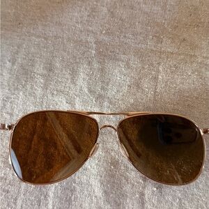 Oakley Brown Aviator Sunglasses